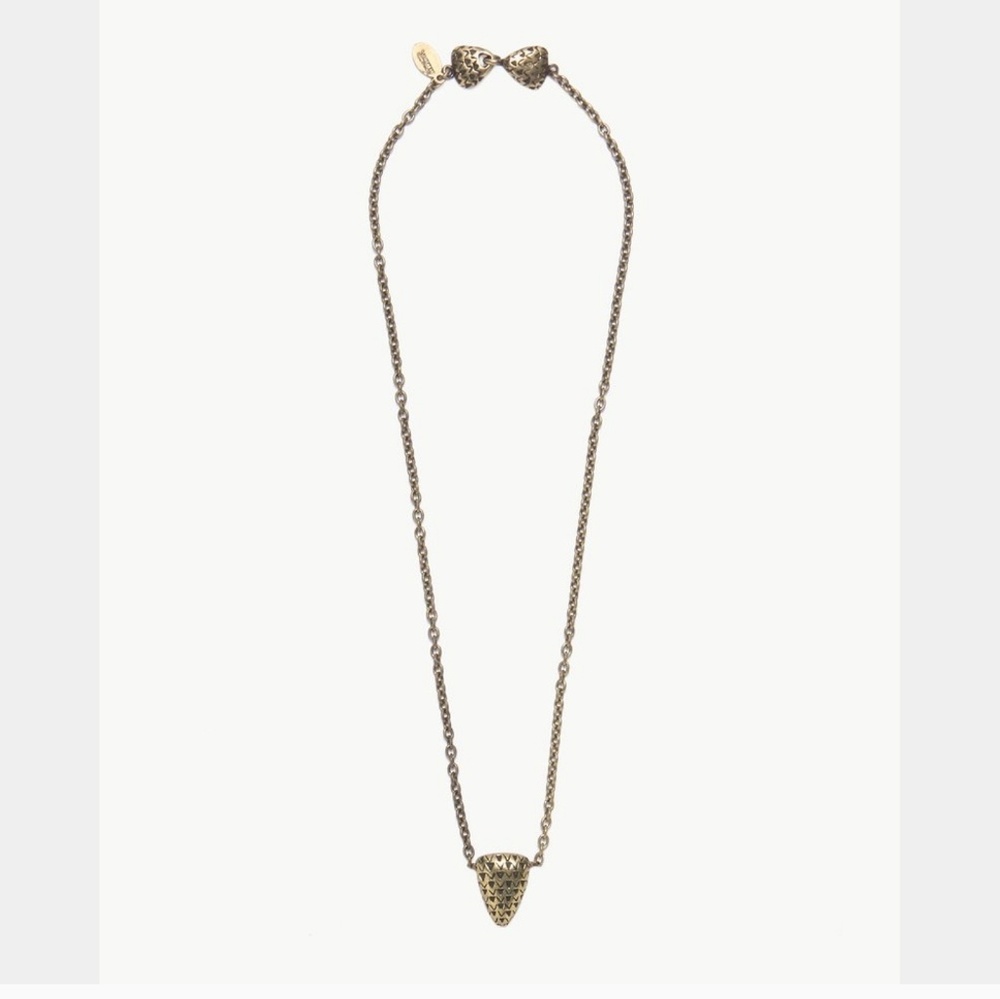 Dream Collective 'Crystal Mountain' brass necklace